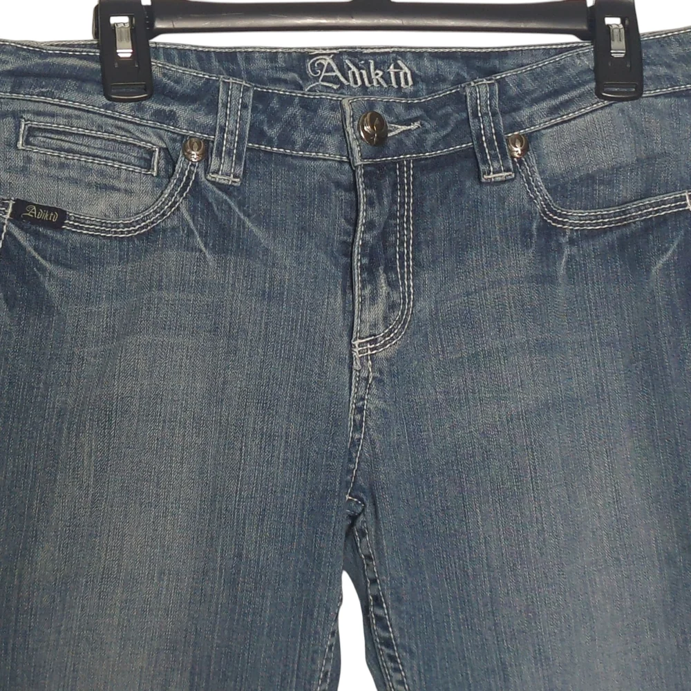 Adiktd Size 10 Embellished Bootcut Jeans Coastal Cowgirl Festival Elevated Basic